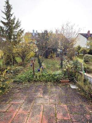 Südterrasse mit Garten