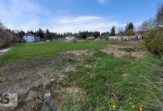 Blick auf das Grundstück