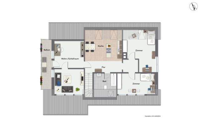 Grundriss Dachgeschoss