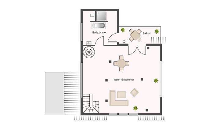 Grundriss Obergeschoss