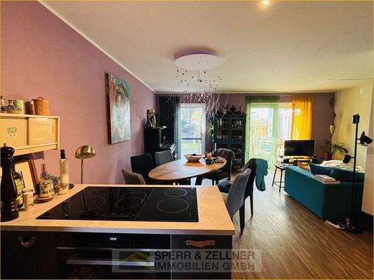 Küchenbereich mii EBK zur Ablöse vom Vormieter möglich