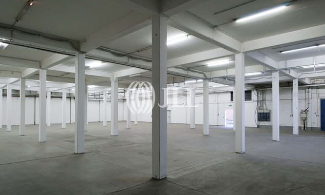 Innenansicht der Hallenfläche