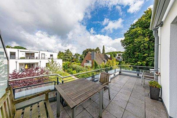 Dachterrasse am Bad/hinterer Teil