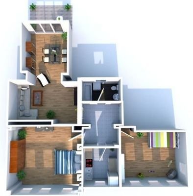 Grundriss 3D