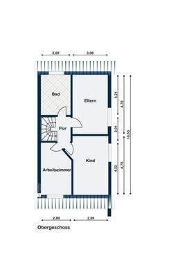 Grundriss Obergeschoss