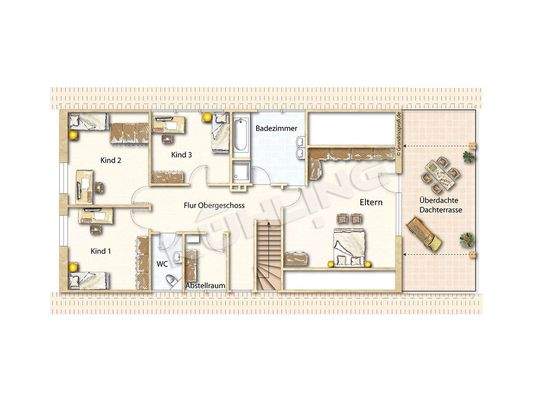 Grundriss OG - Abweichungen vorbehalten -