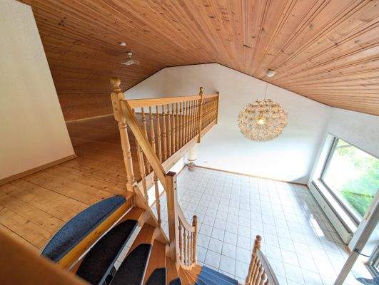 Blick ins Wohnzimmer OG