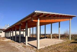 Rohbau Lager-/Produktionshalle