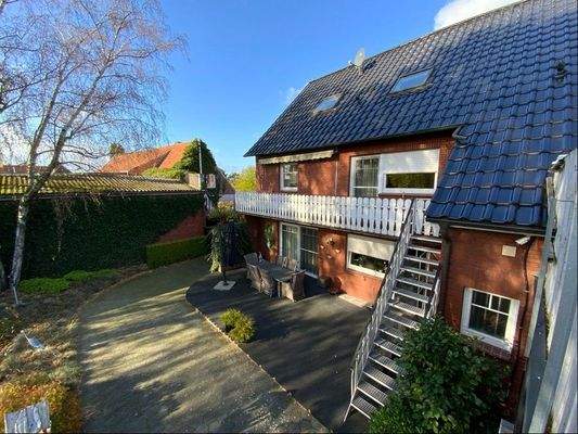 Rückansicht Wohnhaus