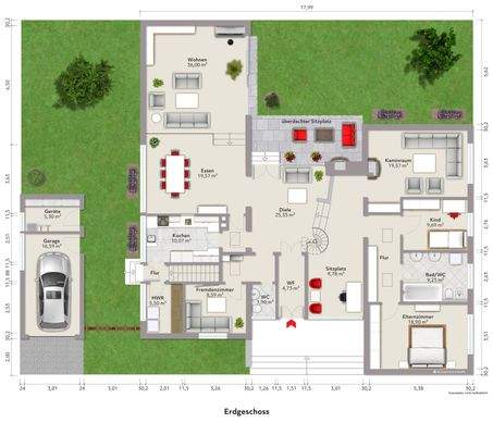 Grundriss Erdgeschoss