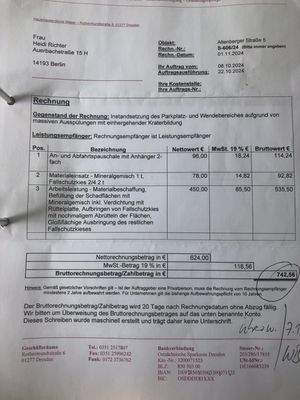 Instandsetzung Parkplätze 2024