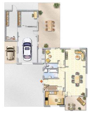 Grundriss EG (nicht maßstabsgerecht)