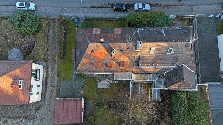 Vogelperspektive Haus