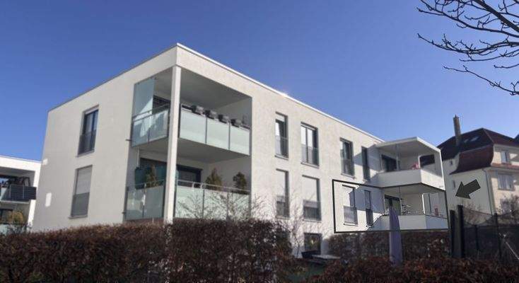 Außenbild mit Balkon