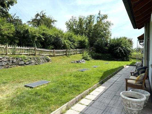 gepflegtes Grundstück