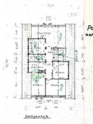 Grundriss Dachgeschoss