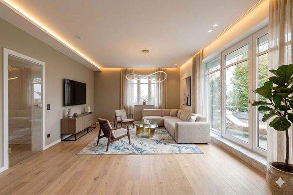 Wohnzimmer (virtuell bearbeitet)