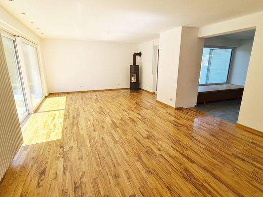 Wohnzimmer mit Schwedenofen