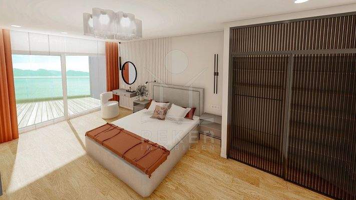 Balkone mit atemberaubendem Meerblick