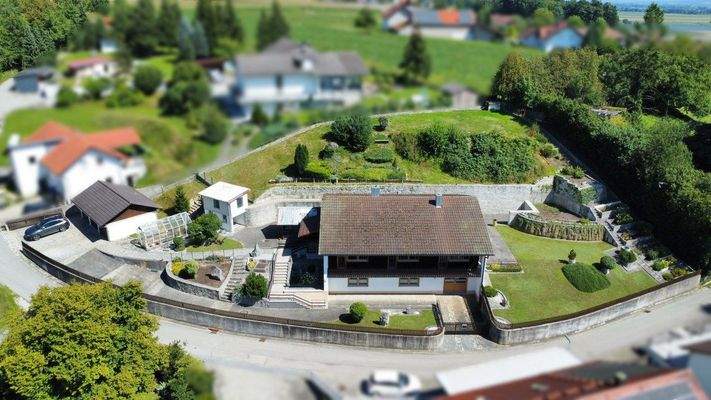 Luftbild der Immobilie