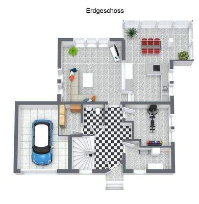 Grundriss Erdgeschoß