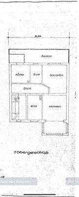 Grundriss Vorderhaus 2 -  1. OG