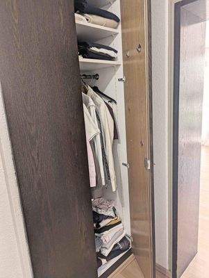 Flur mit Einbauschrank 