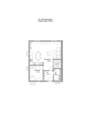 EG !DHH Graz-30-(links)-mit Keller (8,00 x 10,00 m)