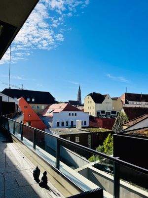 Blick auf die Martinskirche