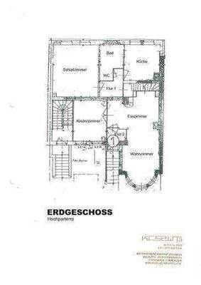 Grundriss EG / Hochparterre