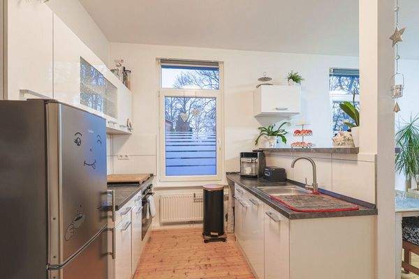 Die Küche Wohnung 1 OG links