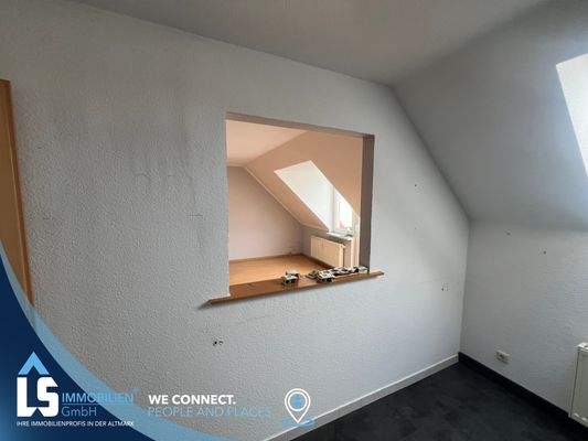 Durchreiche zur Küche