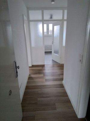Flur mit Holzboden