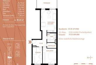 04.03 Grundriss 3-Zimmer