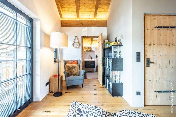 Blick in Richtung Badezimmer