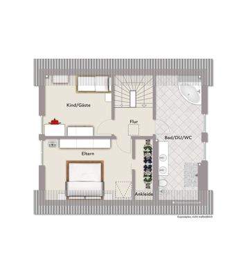 Grundriss Dachgeschoss