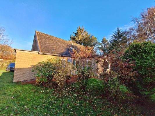 Sichtgeschützte Terrasse in Südausrichtung