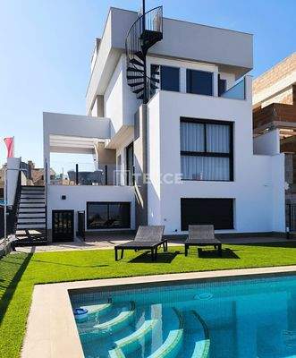 Contemporary Golf Villas in Algorfa Costa Blanca with Pools