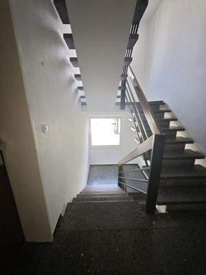 Treppe zum Hauseingang