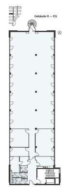 Grundriss EG - Gebäude H