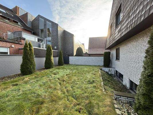 Gartenbereich Wohnhaus