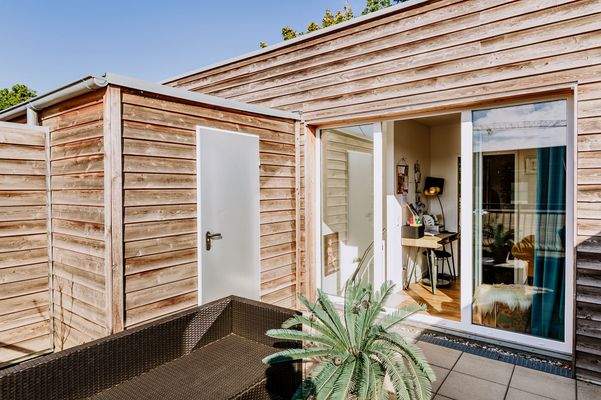 Attraktive, sonnige Dachterrasse – ideal zum Entspannen