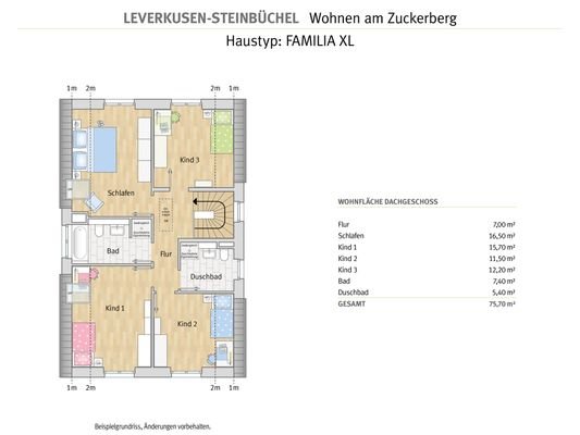 Leverkusen - Zuckerberg EFH 1BA - FAMILIA XL DG