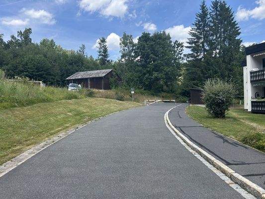 Zufahrt ist gesichert