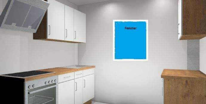 Küche 3 Raum Wohnung