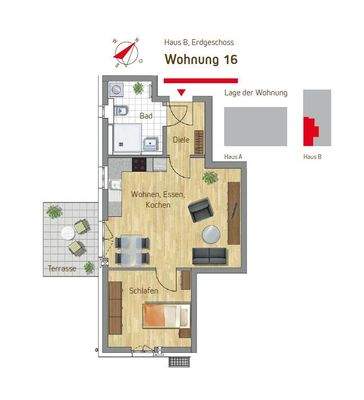 WHG 16 Grundriss Haus B