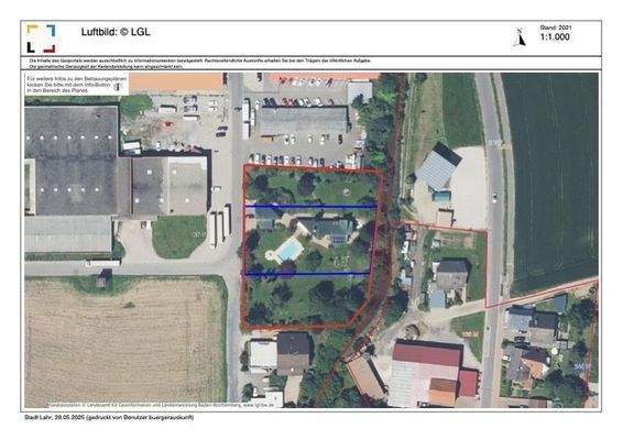 Luftbild mit Gesamtareal