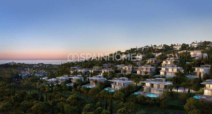 Spectacular View Villas Inspired by Lamborghini in Benahavis