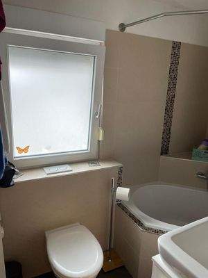 Teil des Badezimmers