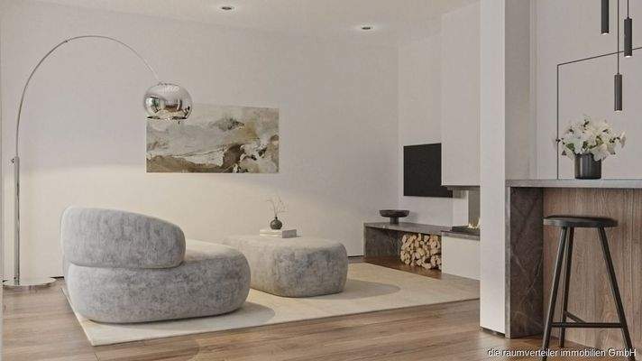 Visualisierung Wohnbereich